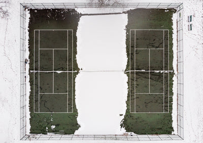 Playing Tennis In Winter