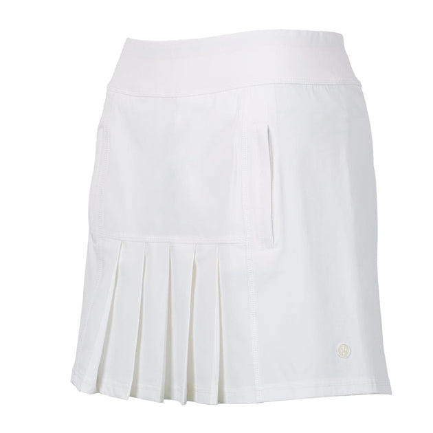 White Dash Golf Skort 16 1/2