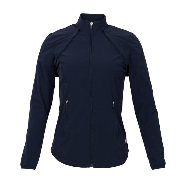 Wind Jacket with Removable Sleeves Midnight
